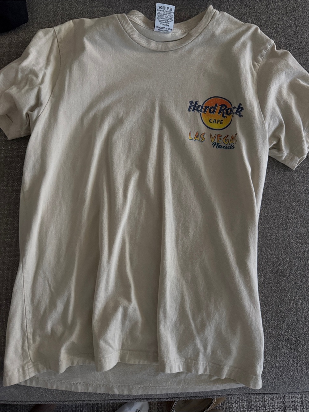 Men’s hard rock graphic tee